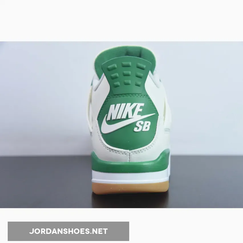 Nike SB x Air Jordan 4 Sail Pine Green Nike SB x Air Jordan 4 Sail Pine Green