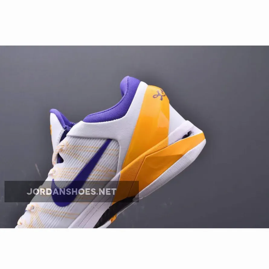 Nike Zoom Kobe 7 System ‘Lakers’ White/Concord-Del Sol Nike Zoom Kobe 7 System ‘Lakers’ White/Concord-Del Sol