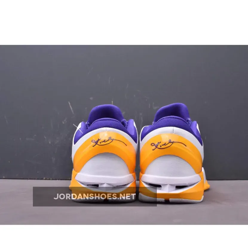 Nike Zoom Kobe 7 System ‘Lakers’ White/Concord-Del Sol Nike Zoom Kobe 7 System ‘Lakers’ White/Concord-Del Sol