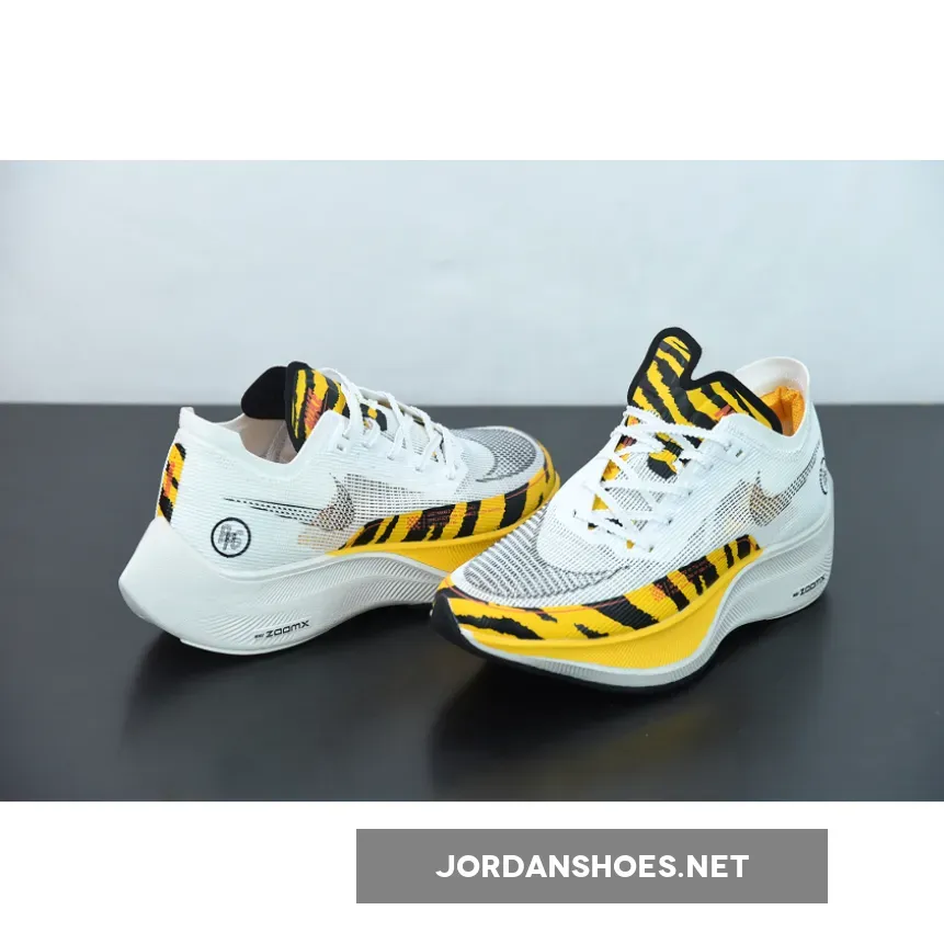Nike ZoomX Vaporfly Next% 2 "BRS" White/Black/University Gold/Orange Nike ZoomX Vaporfly Next% 2 "BRS" White/Black/University Gold/Orange