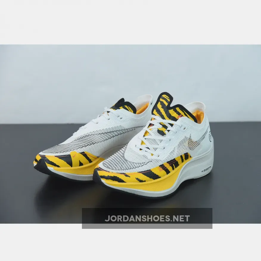 Nike ZoomX Vaporfly Next% 2 "BRS" White/Black/University Gold/Orange Nike ZoomX Vaporfly Next% 2 "BRS" White/Black/University Gold/Orange