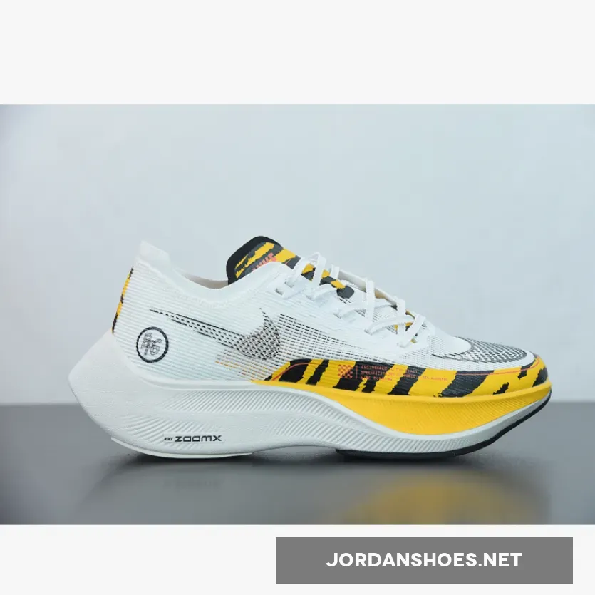 Nike ZoomX Vaporfly Next% 2 "BRS" White/Black/University Gold/Orange Nike ZoomX Vaporfly Next% 2 "BRS" White/Black/University Gold/Orange