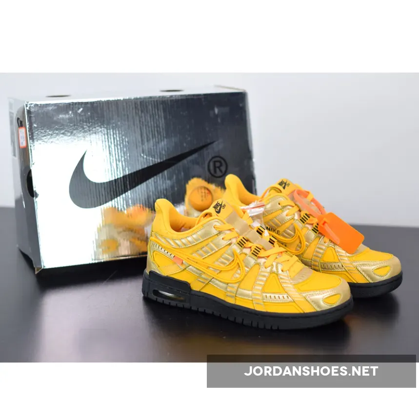 Off-White Nike Air Rubber Dunk University Gold
