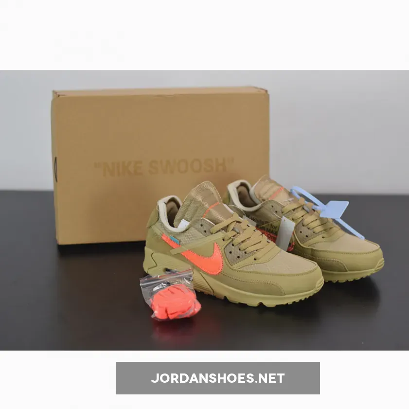 Off-White x Nike Air Max 90 Desert Ore