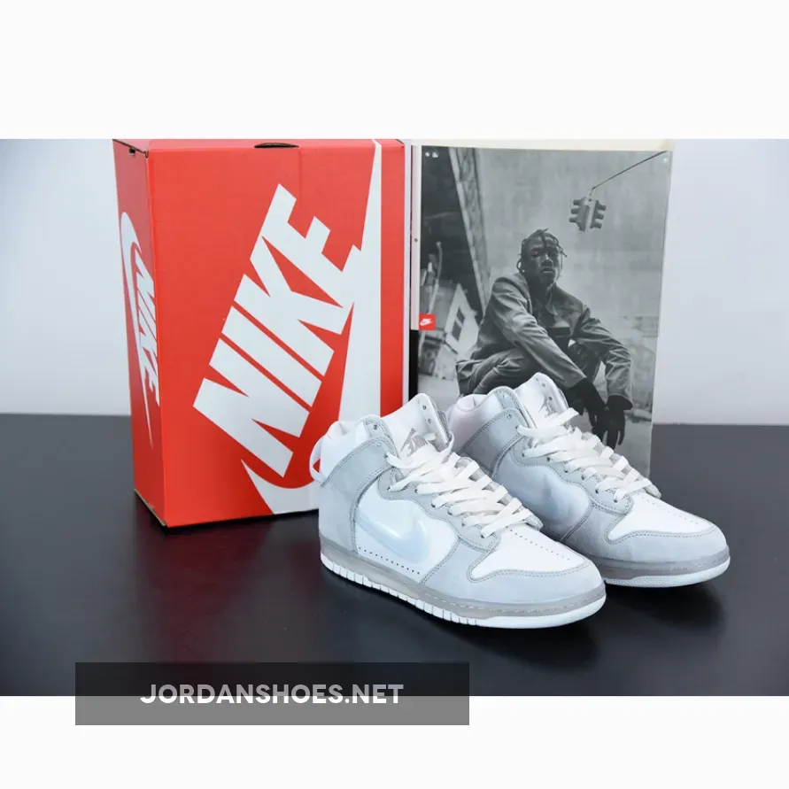 Slam Jam x Nike Dunk High ‘White Platinum’