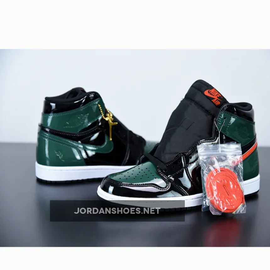 SoleFly x Air Jordan 1 Patent Leather "Miami Art Basel" Black Orange SoleFly x Air Jordan 1 Patent Leather "Miami Art Basel" Black Orange