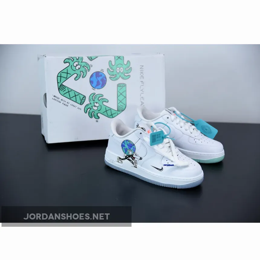 Steven Harrington x Nike Air Force 1 Eather Day White