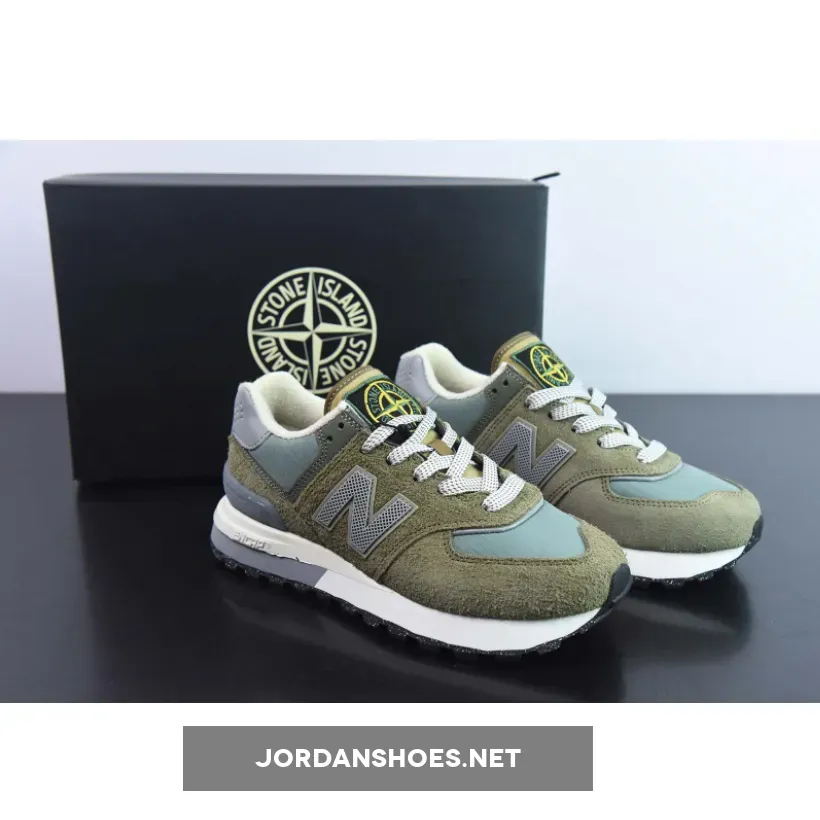 Stone Island x New Balance 574 Steel Blue/Grey