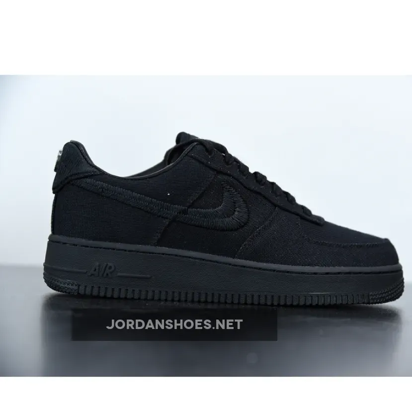 Stussy x Nike Air Force 1 Low Triple Black Stussy x Nike Air Force 1 Low Triple Black