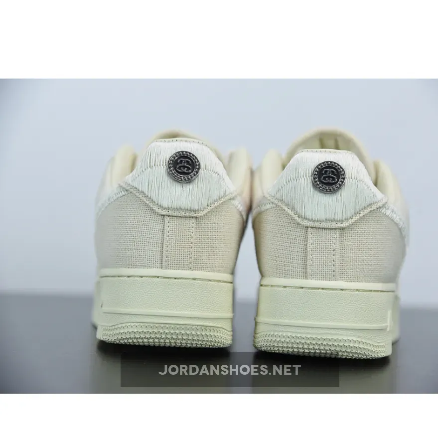 Stussy x Nike Air Force 1 Low Fossil Stone Stussy x Nike Air Force 1 Low Fossil Stone