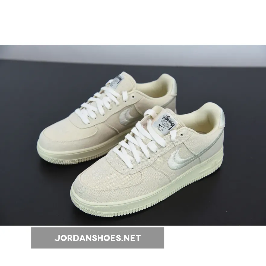 Stussy x Nike Air Force 1 Low Fossil Stone Stussy x Nike Air Force 1 Low Fossil Stone