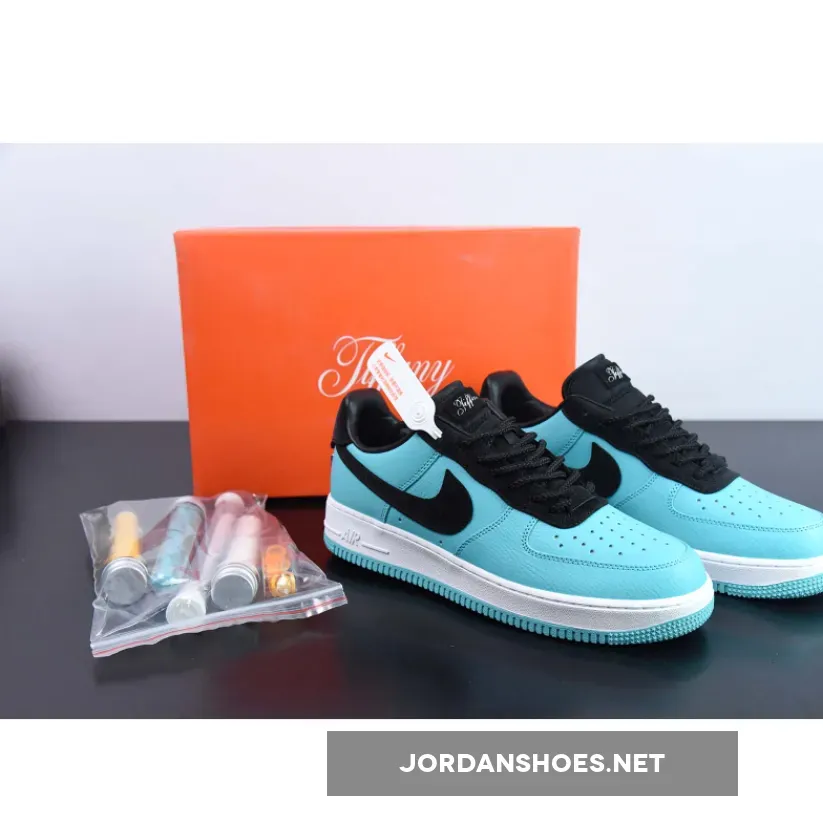 Tiff x Nike Air Force 1 Low "1837" Aqua Black