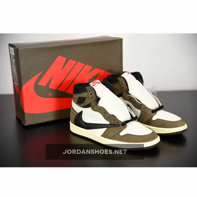 Travis Scott x Air Jordan 1 Retro High OG TS SP Swooshes Reversed