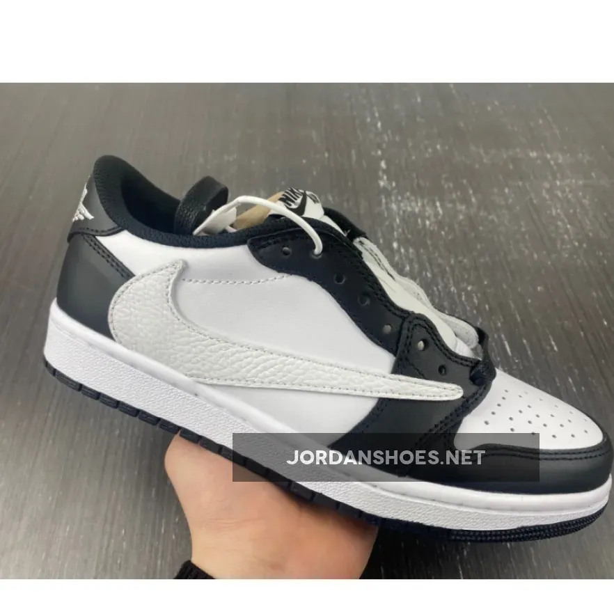 Travis Scott x Air Jordan 1 Low Black White Travis Scott x Air Jordan 1 Low Black White