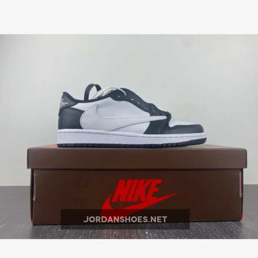 Travis Scott x Air Jordan 1 Low Black White Travis Scott x Air Jordan 1 Low Black White