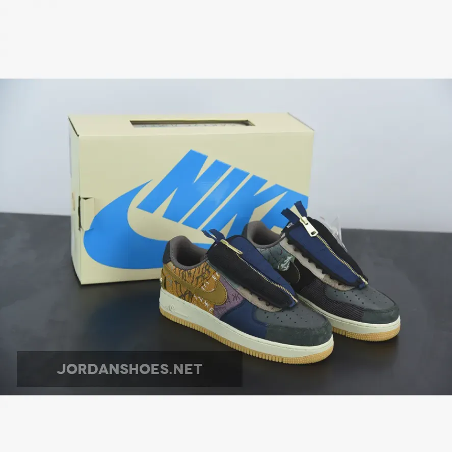 Travis Scott x Nike Air Force 1 Low "Cactus Jack" Muted Bronze Travis Scott x Nike Air Force 1 Low "Cactus Jack" Muted Bronze
