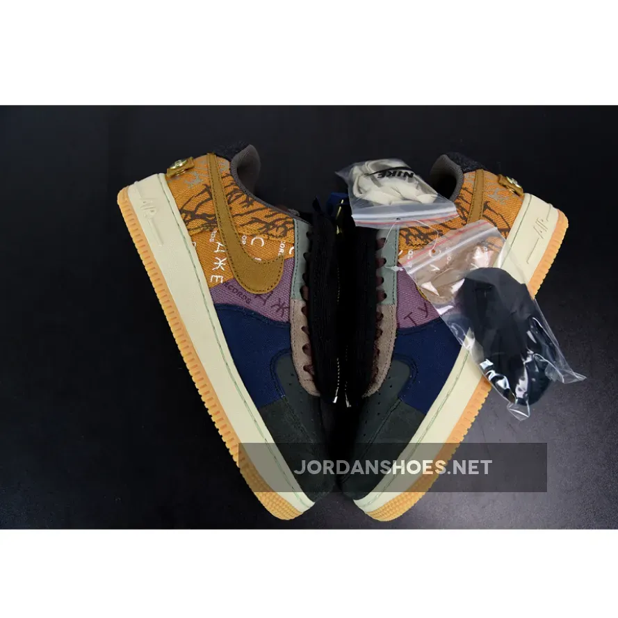 Travis Scott x Nike Air Force 1 Low "Cactus Jack" Muted Bronze Travis Scott x Nike Air Force 1 Low "Cactus Jack" Muted Bronze