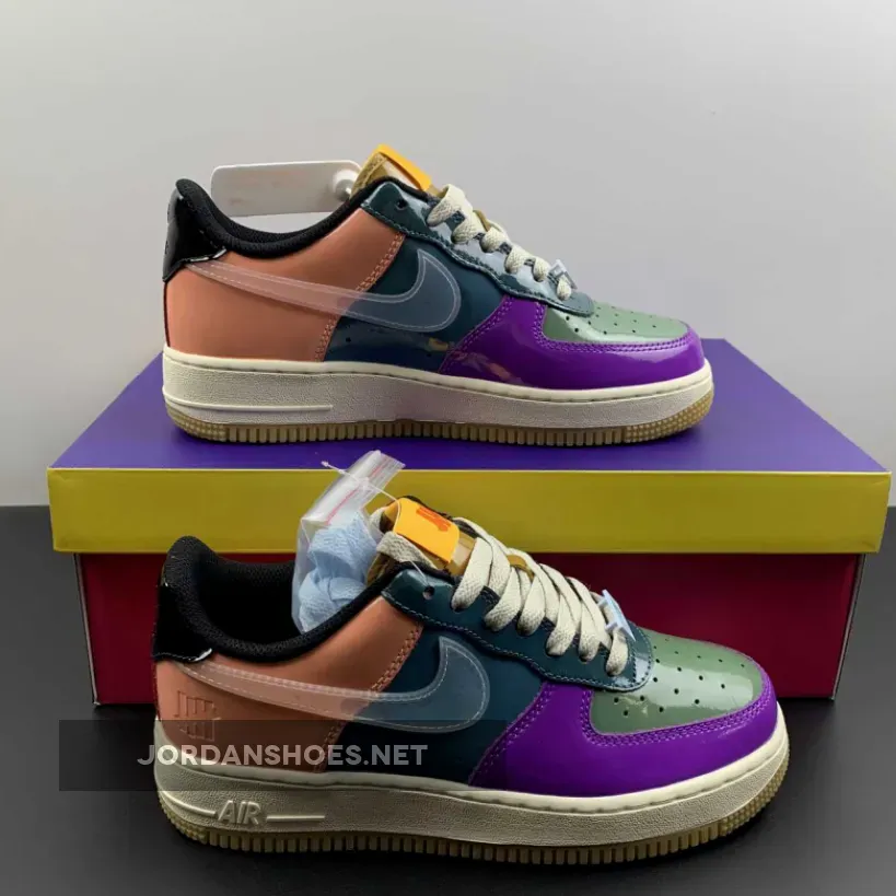 Undefeated x Nike Air Force 1 Low Wild Berry Celestine Blue Undefeated x Nike Air Force 1 Low Wild Berry Celestine Blue