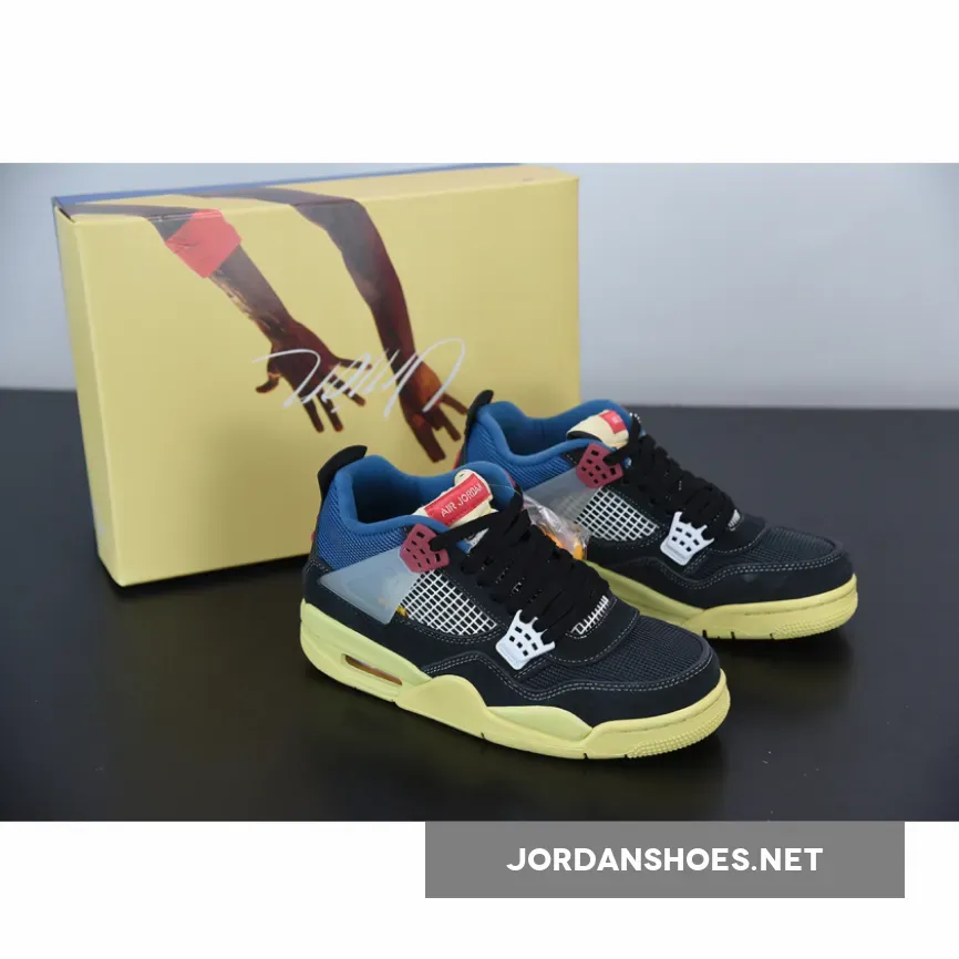 Union x Air Jordan 4 Off-Noir